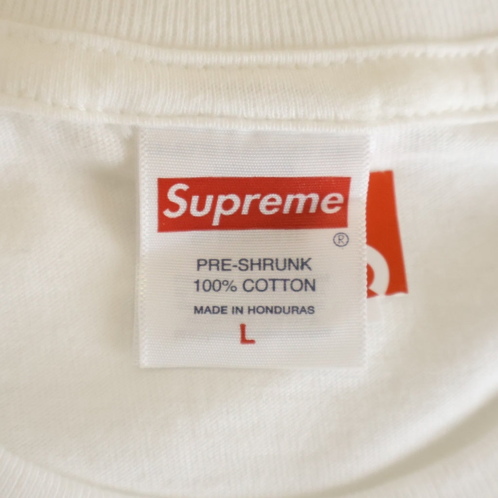 SUPREME(シュプリーム) 24AW ×THRASHER HAROLD TEE スラッシャー ハロルド プリントロゴ 半袖Tシャツ カットソー ホワイト