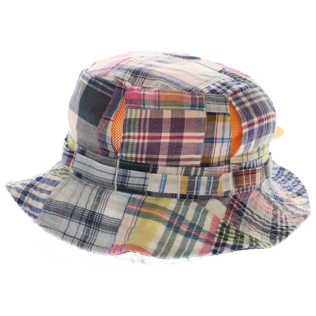 SUPREME(シュプリーム) 25SS ×GOODENOUGH Patchwork Crusher グッドイナフ チェック柄 パッチワーク クラッシャー バケットハット マルチカラー
