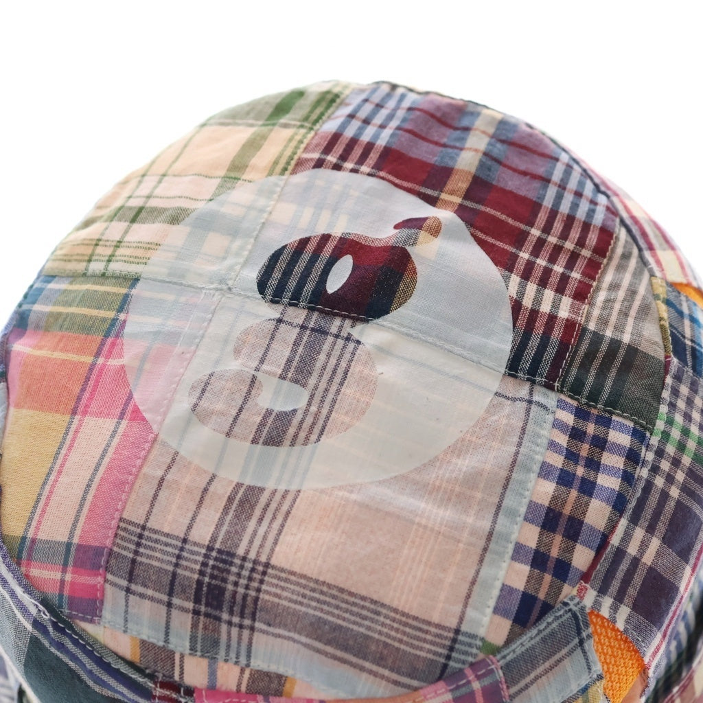 SUPREME(シュプリーム) 25SS ×GOODENOUGH Patchwork Crusher グッドイナフ チェック柄 パッチワーク クラッシャー バケットハット マルチカラー