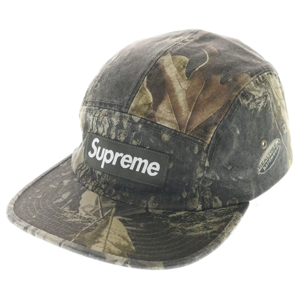 SUPREME(シュプリーム) 25SS Washed Chino Twill Camp Cap リアルツリーカモ柄 ウォッシュド チノ キャンプキャップ 帽子 マルチカラー