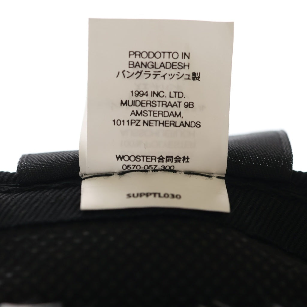 SUPREME(シュプリーム) 22AW ×New Era Velour Box Logo ニューエラ ベロア地 ボックスロゴ ベースボールキャップ 帽子 ブラック