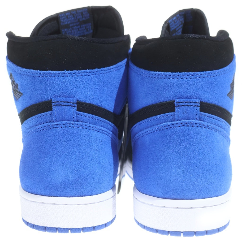 NIKE(ナイキ) AIR JORDAN 1 RETRO HIGH OG ROYAL REIMAGINED DZ5485-042 エアジョーダン1 ロイヤルリイマジンド ハイカットスニーカー ブラック/ブルー US10.5/28.5cm