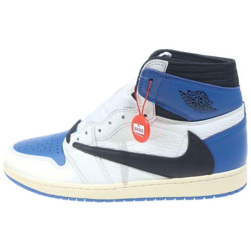 NIKE(ナイキ) ×TRAVIS SCOTT ×FRAGMENT AIR JORDAN1 RETRO HIGH OG SP DH3227-105 トラヴィススコット フラグメント エアジョーダン1 ハイカットスニーカー US11.5/29.5cm