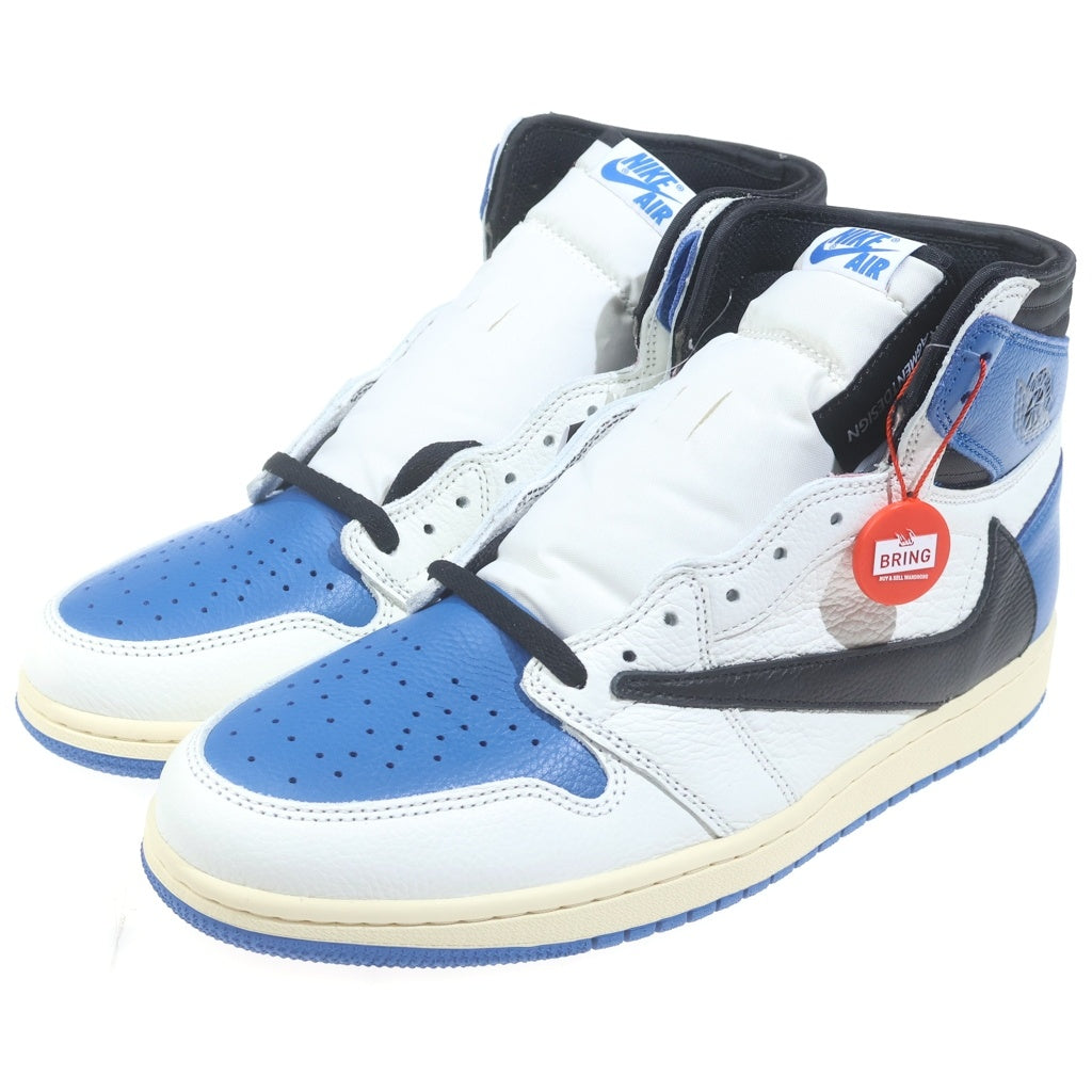 NIKE(ナイキ) ×TRAVIS SCOTT ×FRAGMENT AIR JORDAN1 RETRO HIGH OG SP DH3227-105 トラヴィススコット フラグメント エアジョーダン1 ハイカットスニーカー US11.5/29.5cm