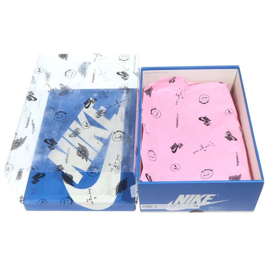 NIKE(ナイキ) ×TRAVIS SCOTT ×FRAGMENT AIR JORDAN1 RETRO HIGH OG SP DH3227-105 トラヴィススコット フラグメント エアジョーダン1 ハイカットスニーカー US11.5/29.5cm