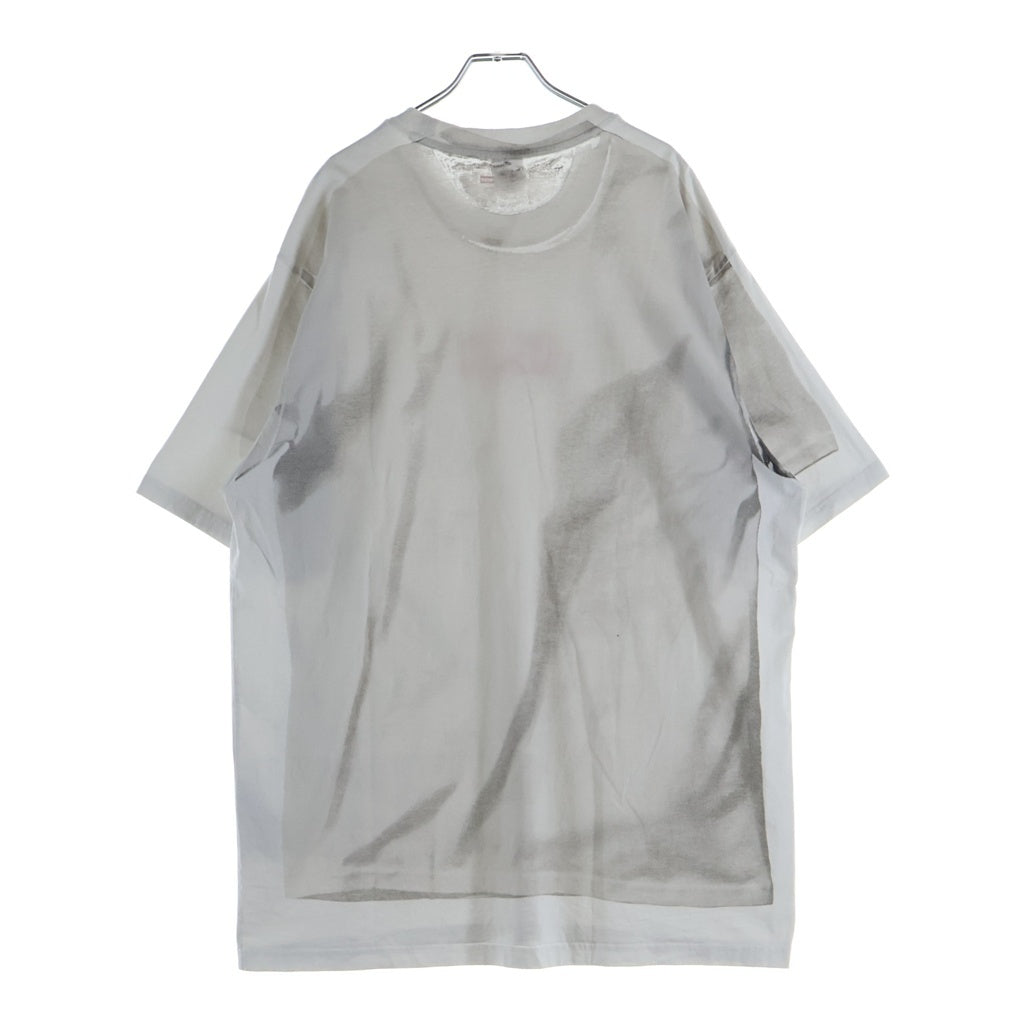 SUPREME(シュプリーム) 24SS ×MM6 Maison Margiela Box Logo Tee ×エムエムシックス ボックスロゴ プリントデザイン半袖Tシャツ カットソー ホワイト