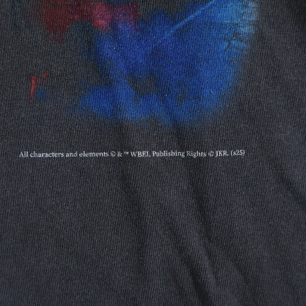 SAINT MICHAEL(セントマイケル) 25AW HP_SS TE ヴィンテージ加工 ムービー プリントロゴ 半袖Tシャツ カットソー グレー SM-HR1-0000-C45