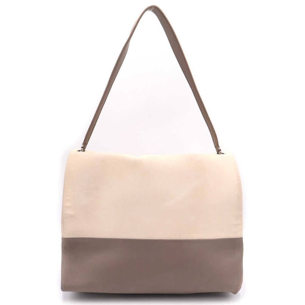 CELINE(セリーヌ) オールソフト ショルダーバッグ レディース ホワイト/ベージュ