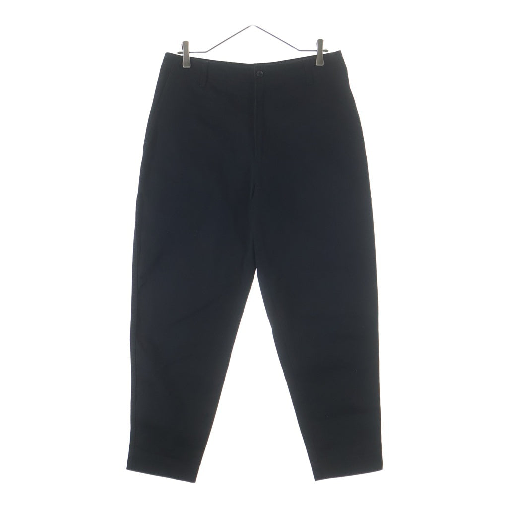 Porter Classic(ポータークラシック) コットンワイドパンツ トラウザー ブラック