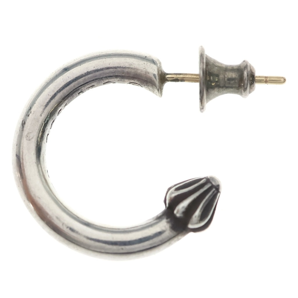 CHROME HEARTS(クロムハーツ) HOOP PLAIN プレーン フープピアス シルバー BCA101