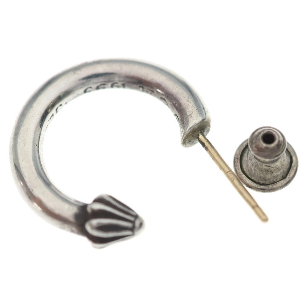 CHROME HEARTS(クロムハーツ) HOOP PLAIN プレーン フープピアス シルバー BCA101