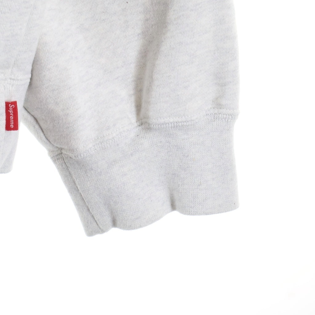 SUPREME(シュプリーム) 24SS ×NIKE Jordan Hooded Sweatshirt ナイキ ジョーダン プリントロゴ スウェットフーデッドシャツ プルオーバーパーカー グレー HF0836-051