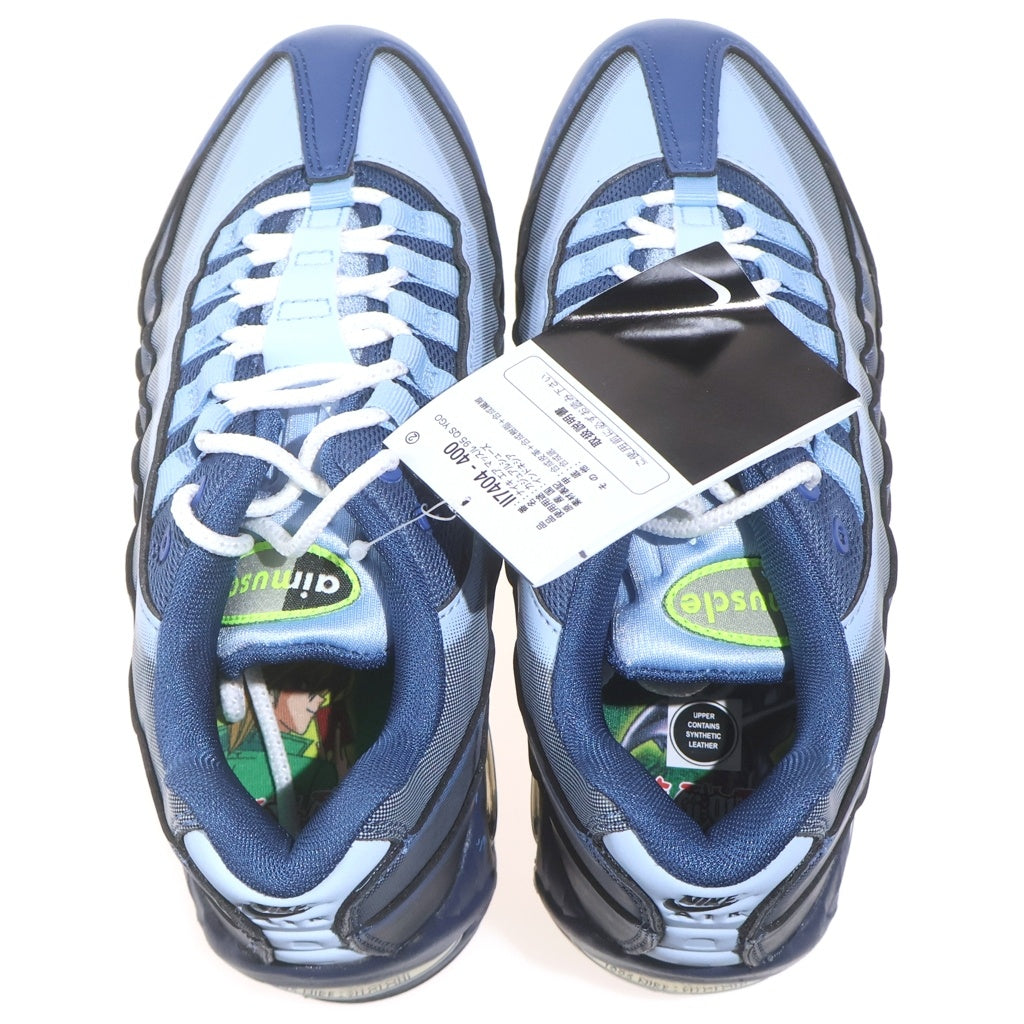 NIKE(ナイキ) ×Yu-Gi-Oh! AIR MAX 95 AIR MUSCLE JOEY II7404-400 遊戯王 エアマックス95 エアマッスル ジョーイ ローカットスニーカー ネイビー US5/23.5cm レディース
