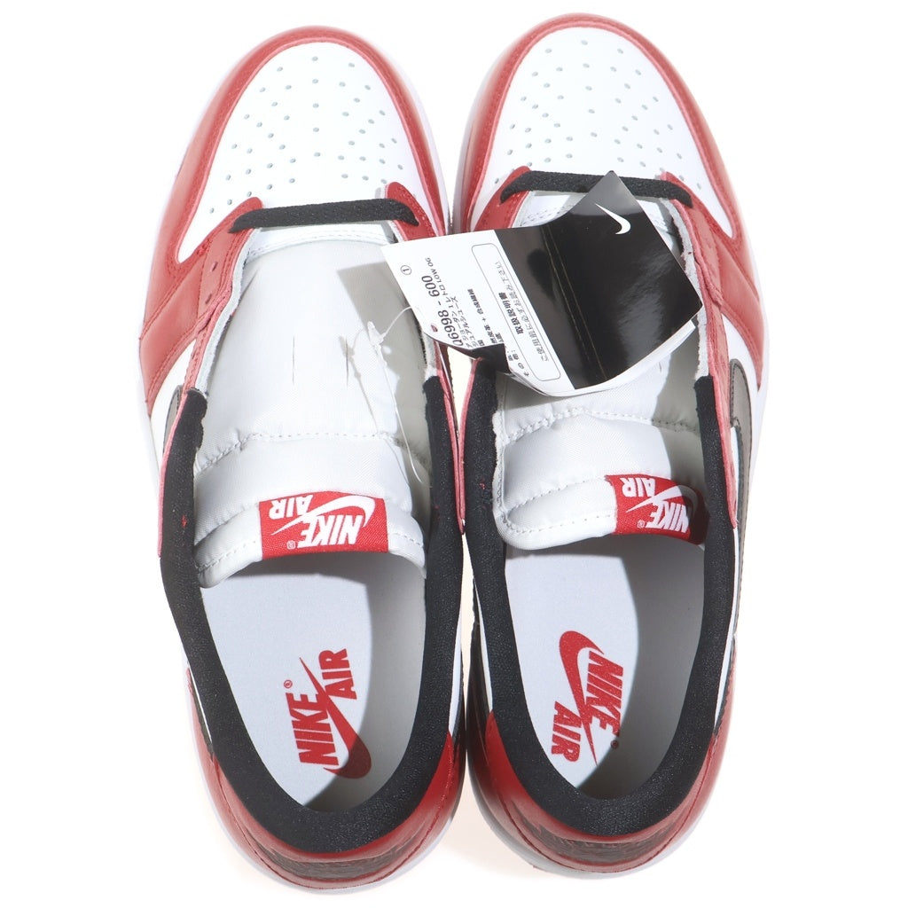 NIKE(ナイキ) AIR JORDAN 1 RETRO LOW OG CHICAGO HQ6998-600 エアジョーダン1 レトロ シカゴ ローカットスニーカー レッド US10/28cm