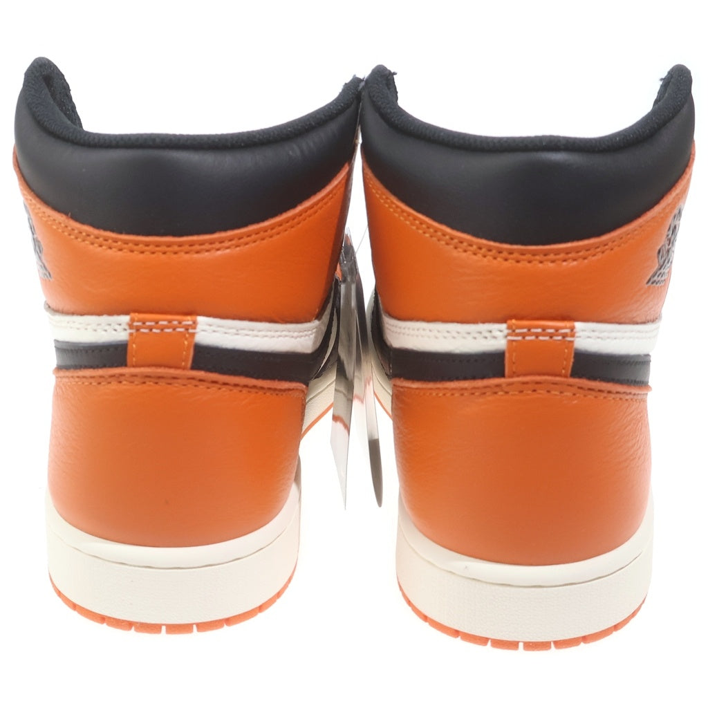 NIKE(ナイキ) AIR JORDAN 1 RETRO HIGH OG SHATTERED BACKBOARD エアジョーダン1 レトロ シャッタードバックボード ハイカットスニーカー US9.5/27.5cm DZ5485-008