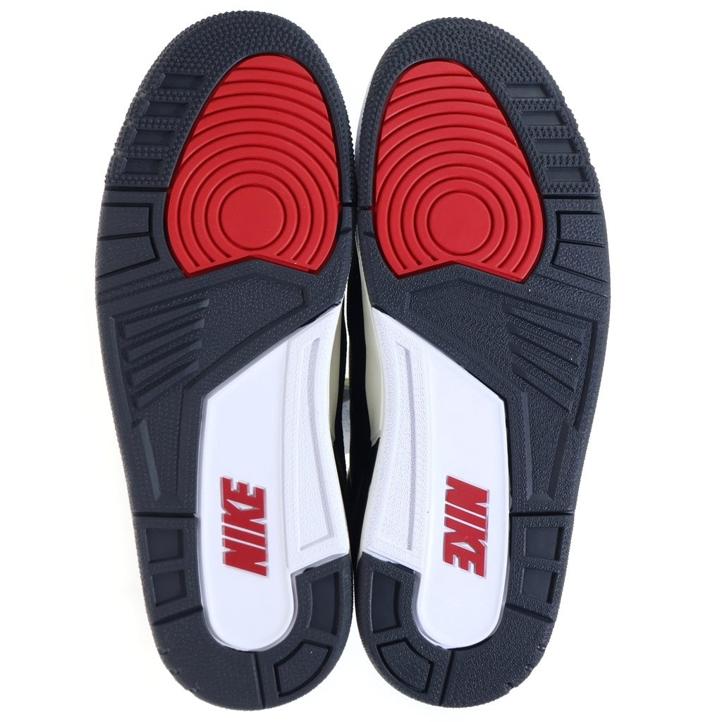 NIKE(ナイキ) ×Levi's AIR JORDAN 3 RETRO SP IR0914-400 リーバイス エアジョーダン3 レトロ ローカットスニーカー ブラック/グレー US10/28cm