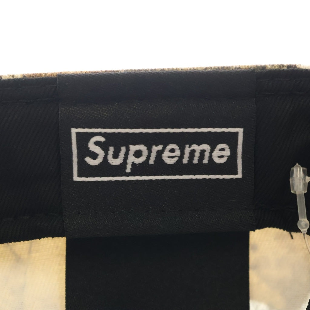 SUPREME(シュプリーム) 24SS ×New Era Gold Cross S Logo ニューエラ リアルツリーカモ柄 ゴールドクロス エスロゴ刺繍 キャップ 帽子 マルチカラー
