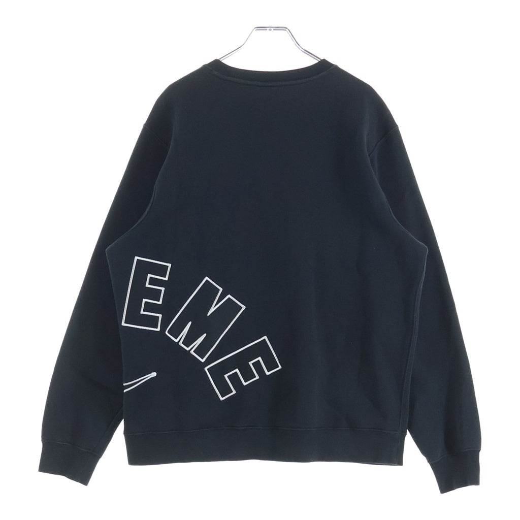SUPREME(シュプリーム) 22SS ×Nike Arc Crewneck ナイキ アーチロゴ スウェットクルーネックシャツ トレーナー ブラック DM1776-010