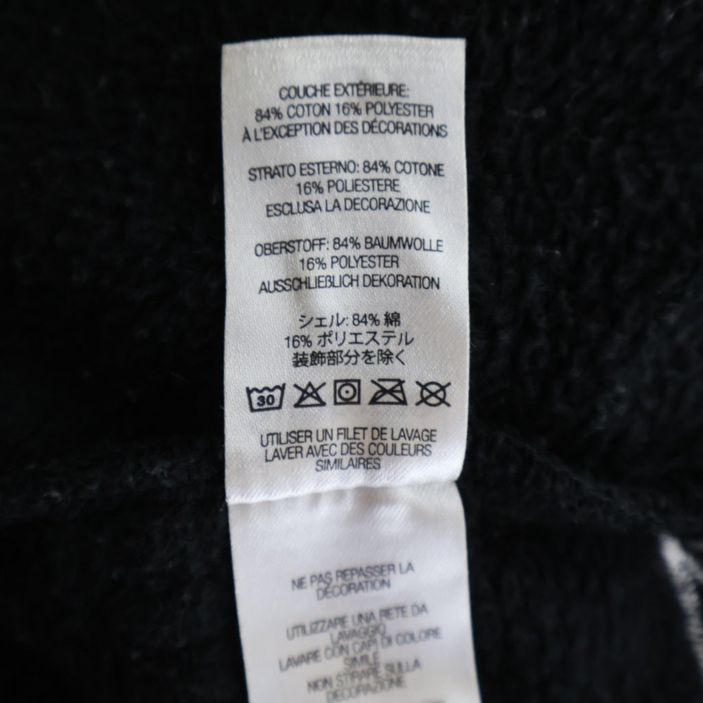 SUPREME(シュプリーム) 22AW Hockey Hoodie Sweatshirt パッチロゴ スウェットフーデッドシャツ プルオーバーパーカー ブラック