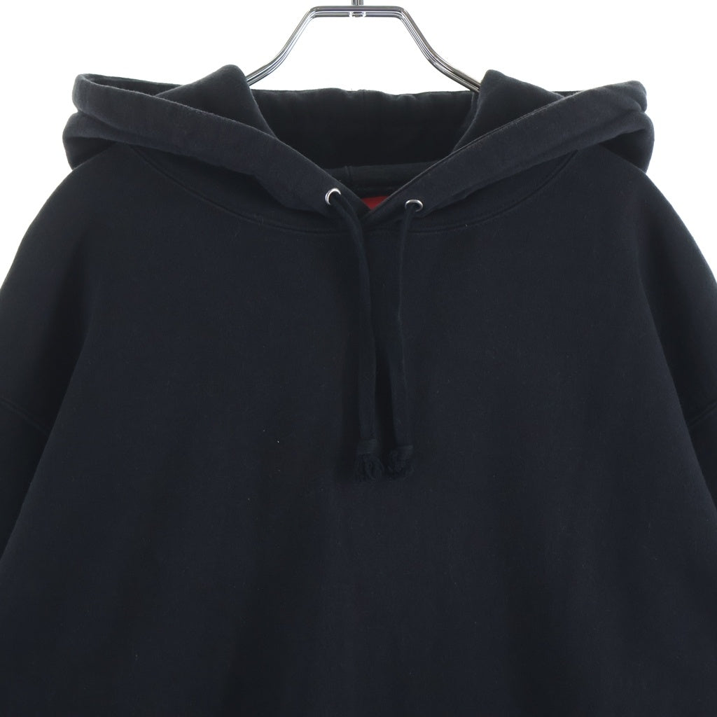 SUPREME(シュプリーム) 22SS Ambigram Hooded Sweatshirt アンビグラム刺繍ロゴ スウェットフーデッドシャツ プルオーバーパーカー ブラック