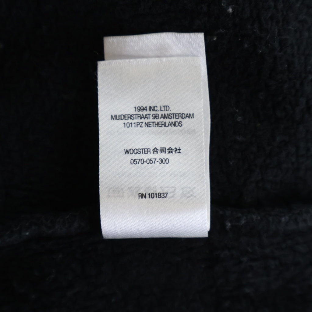 SUPREME(シュプリーム) 22SS Ambigram Hooded Sweatshirt アンビグラム刺繍ロゴ スウェットフーデッドシャツ プルオーバーパーカー ブラック