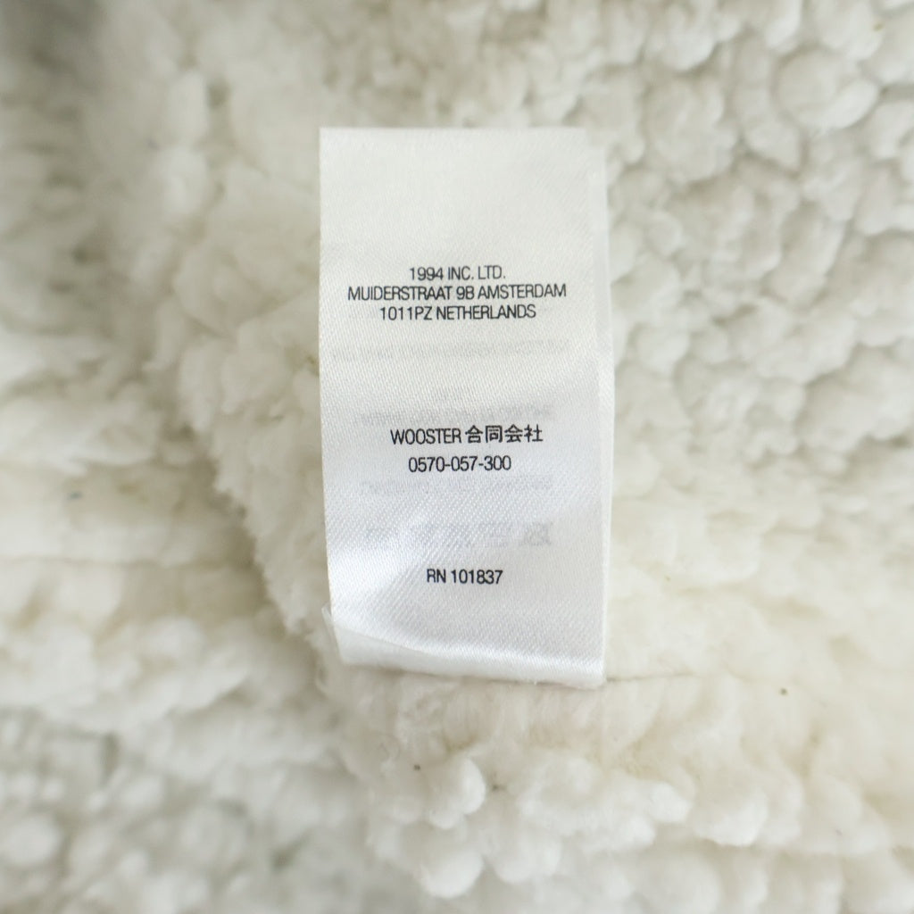 SUPREME(シュプリーム) 22AW Shearling Lined Flannel Shirt 裏地ボア シャーリングリネン フランネル長袖シャツ パープル