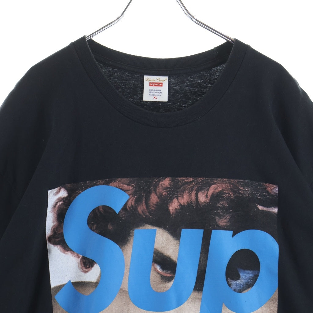 SUPREME(シュプリーム) 23SS ×UNDERCOVER FACE TEE アンダーカバー フェイス プリントロゴ 半袖Tシャツ カットソー ブラック