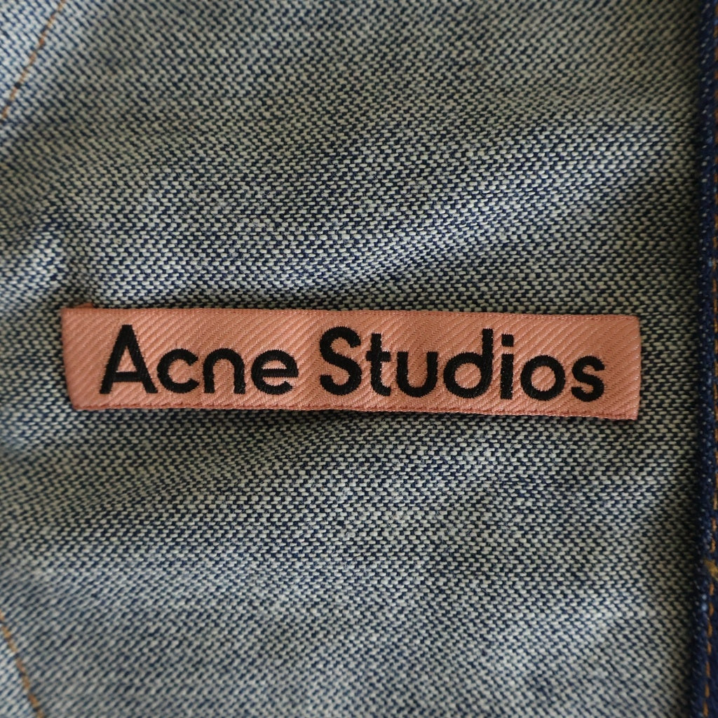 Acne Studios(アクネ ストゥディオズ) 23SS デニム シングルテーラードジャケット インディゴ FN-MN-OUT000928
