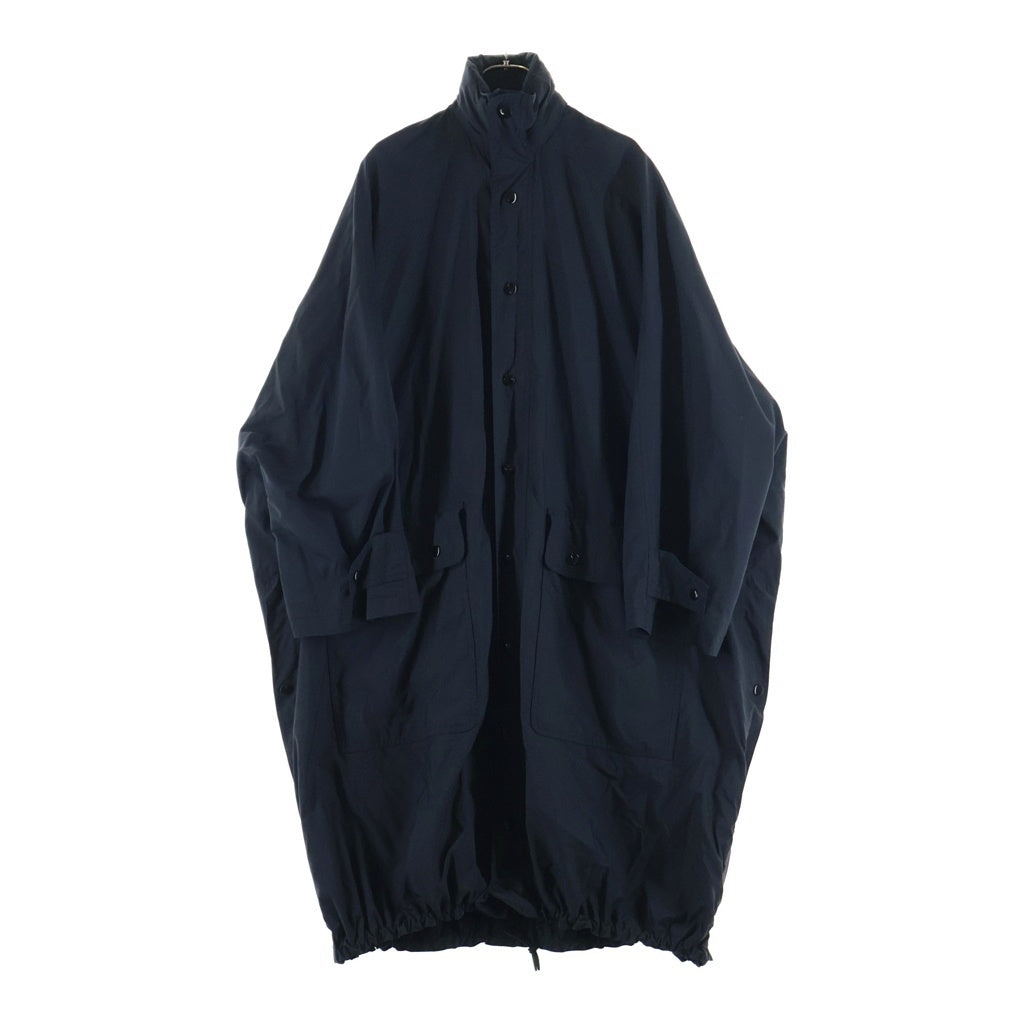 BALENCIAGA(バレンシアガ) プリントロゴ オーバーサイズモッズコート ブラック 505145 TXD12