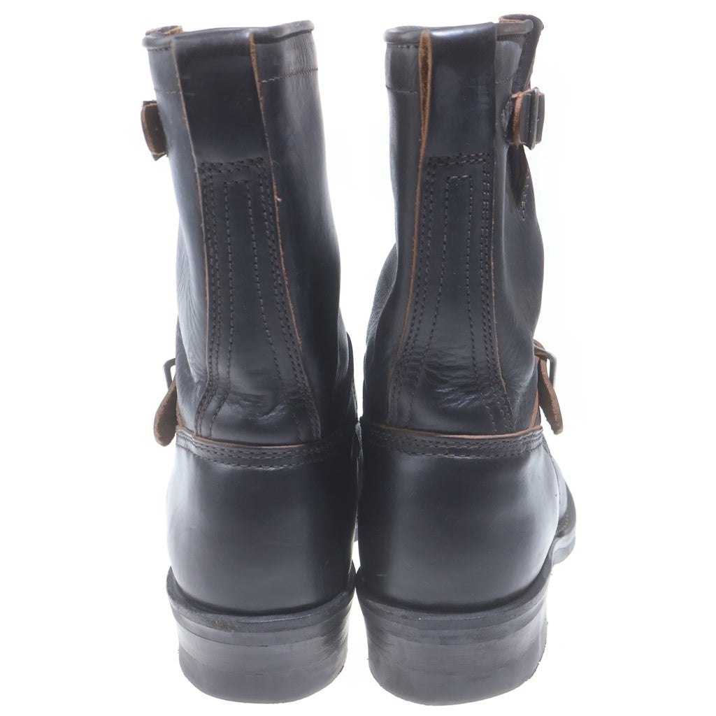 VIBERG(ヴァイバーグ) 9インチ レザー エンジニアブーツ ブラック