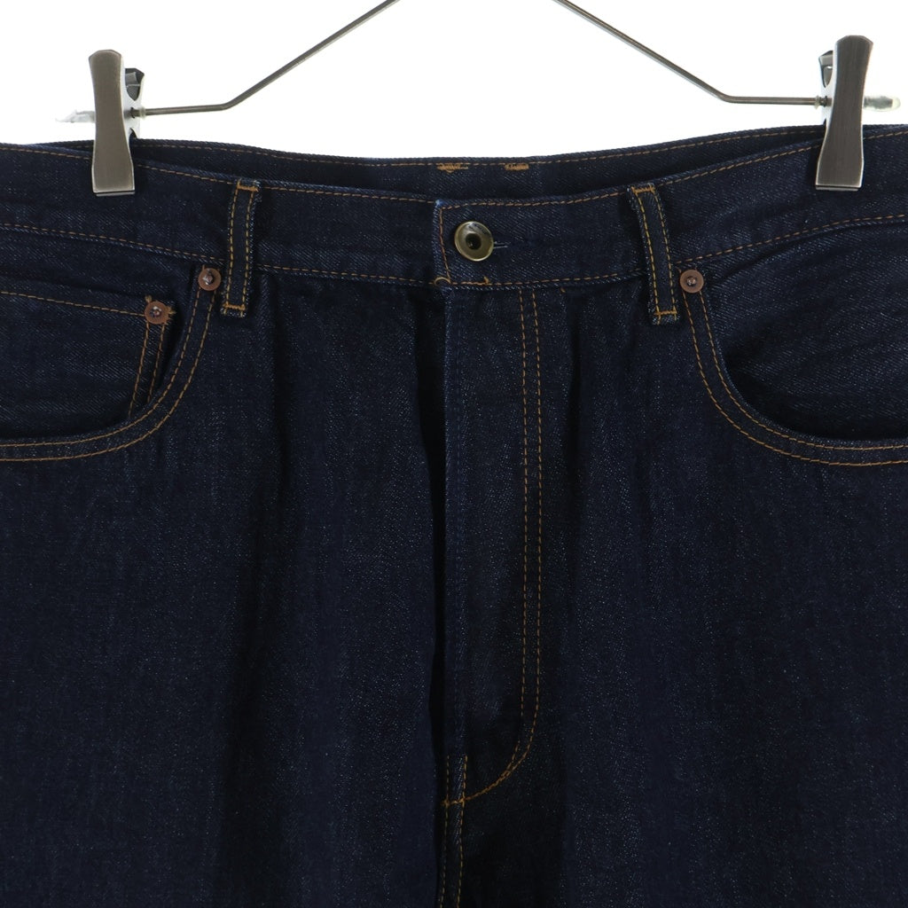 UNION(ユニオン) WRIGHT DENIM セルヴィッチ ワイドデニムパンツ トラウザー インディゴ WBL-128