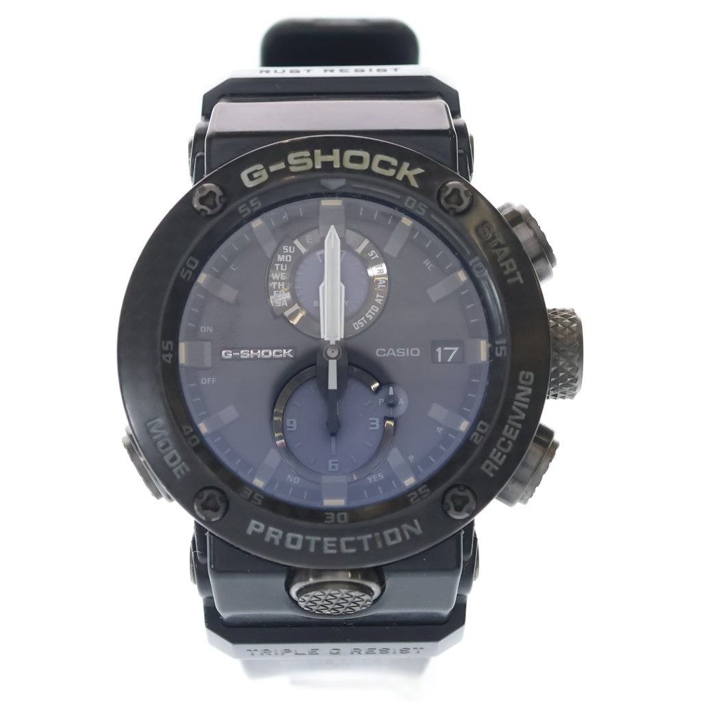 CASIO G-SHOCK(カシオ ジーショック) グラビティマスター 電波ソーラー 腕時計 ブラック GWRB1000