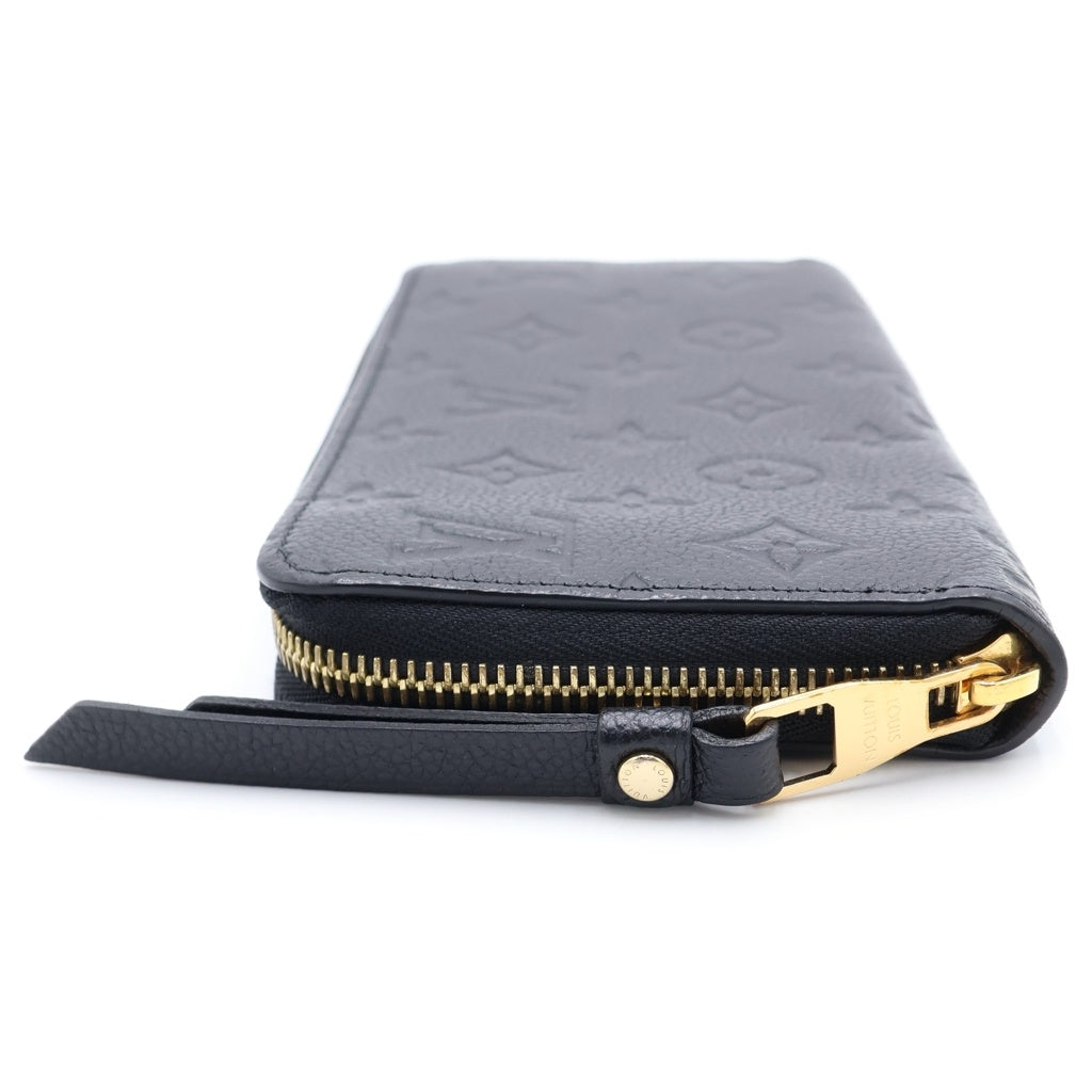 LOUIS VUITTON(ルイヴィトン) モノグラムアンプラント ノワール ジッピーウォレット 長財布 ブラック M61864 レディース