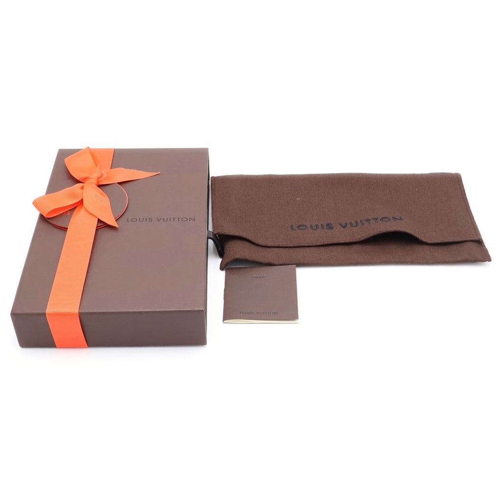 LOUIS VUITTON(ルイヴィトン) ポルトフォイユ ブラザ Vロゴ 二つ折り長財布 ブラウン M61195
