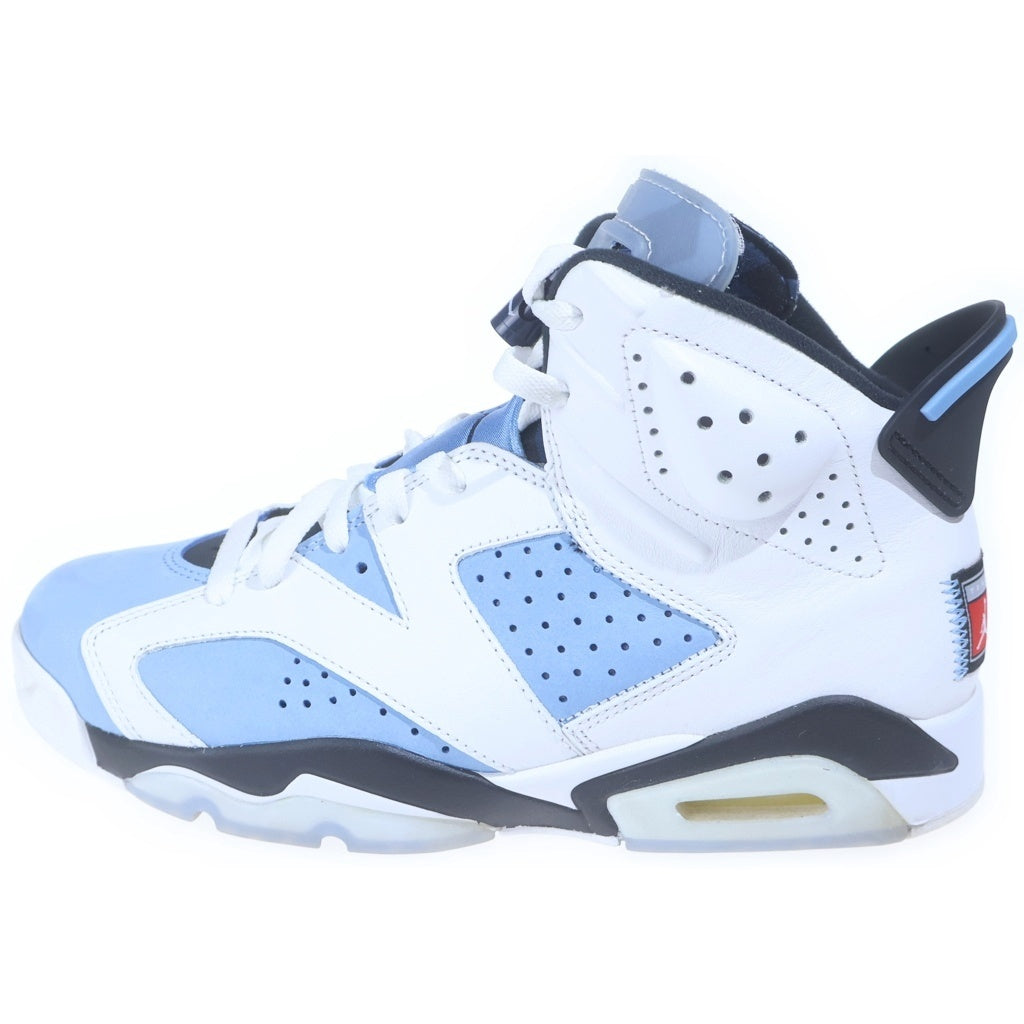 NIKE(ナイキ) AIR JORDAN 6 RETRO UNC CT8529-410 エアジョーダン6 ハイカットスニーカー ブルー/ホワイト US8.5/26.5cm