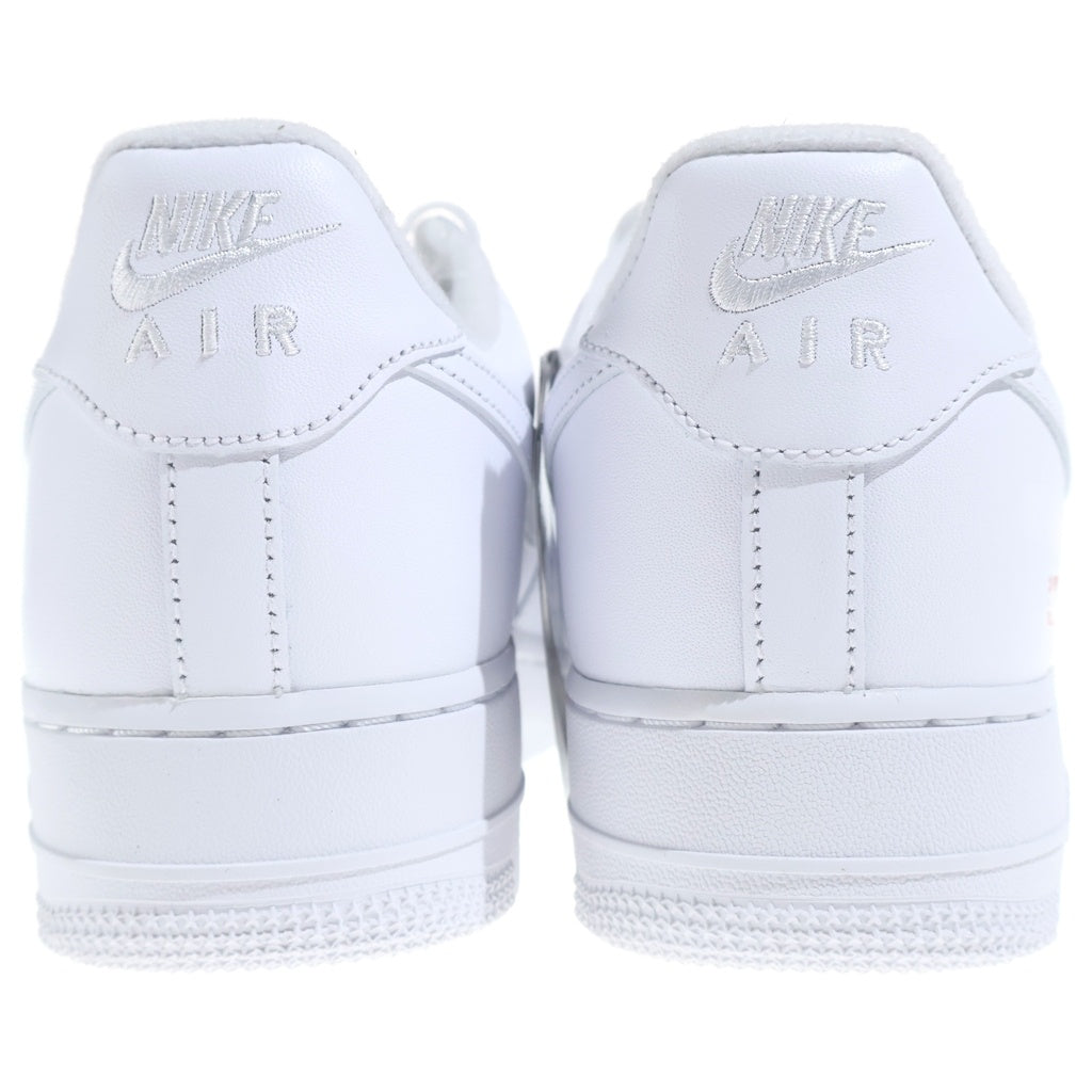 SUPREME(シュプリーム) ×NIKE AIR FORCE1 CU9225-100 ナイキ エアフォース1 レザーローカットスニーカー ホワイト US10.5/28.5cm