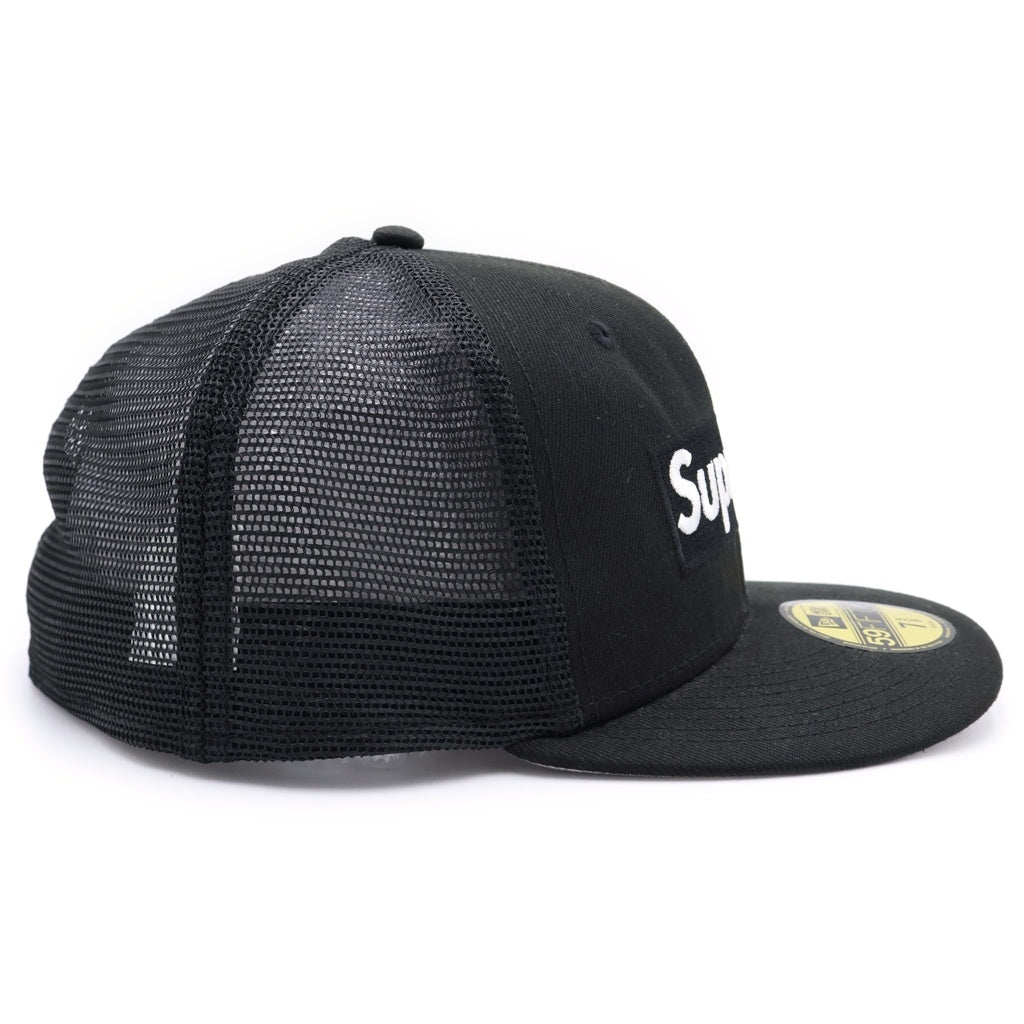 SUPREME(シュプリーム) 24SS ×NEW ERA Box Logo Mesh ニューエラ ボックスロゴ メッシュキャップ ブラック