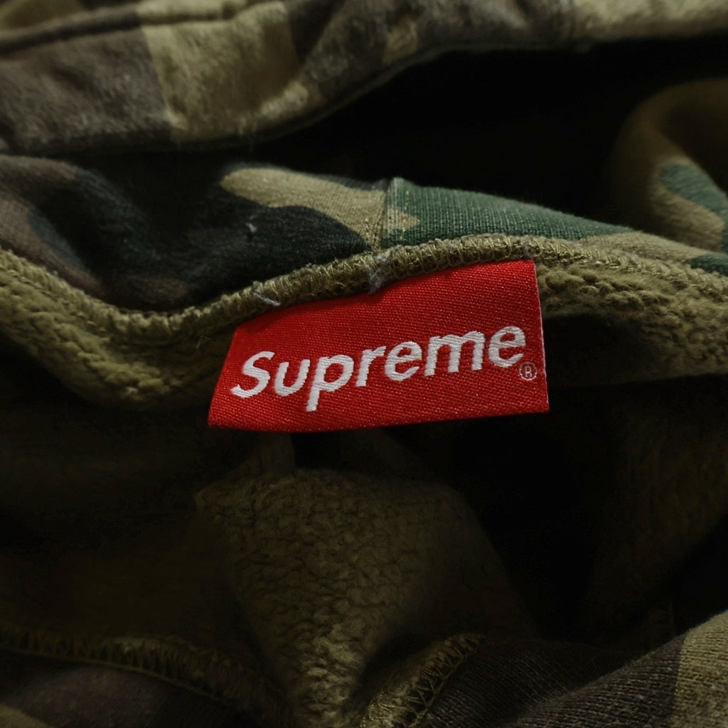 SUPREME(シュプリーム) 21AW Reflective Hooded Sweatshirt カモ柄 リフレクティブ スウェットプルオーバーパーカー マルチカラー