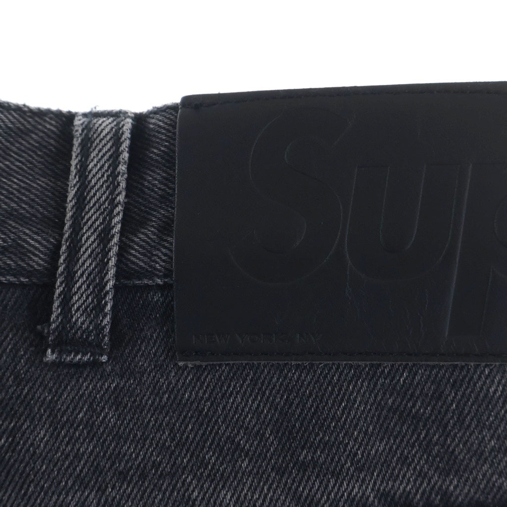 SUPREME(シュプリーム) 22AW Double Knee Denim Utility Pant ダブルニー デニム ユーティリティーパンツ トラウザー ブラック