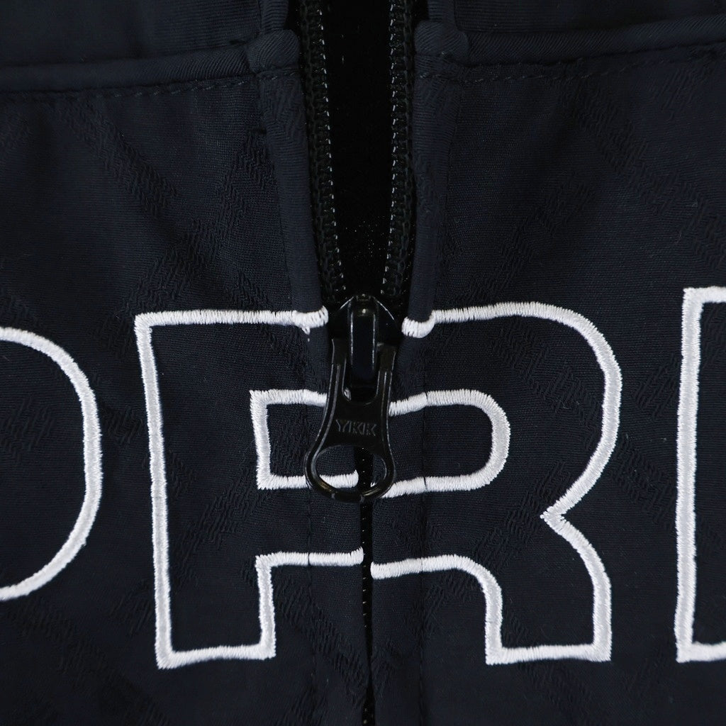 SUPREME(シュプリーム) 22AW Jacquard Panel Track Jacket ジャガードパネル ナイロントラックジャケット ブラック