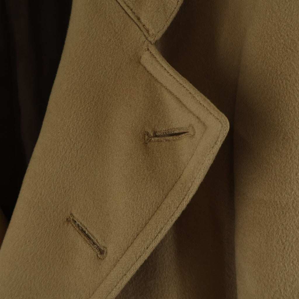 TOM FORD(トムフォード) ダブルブレスト ウールチェスターコート キャメル BZ062 TFO112