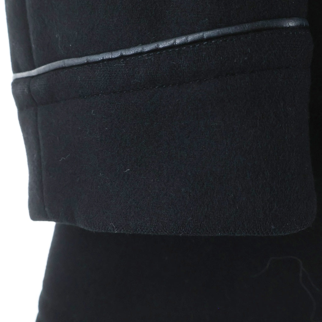 TOM FORD(トムフォード) メルトンウール チェスターコート ブラック BP079 TF153