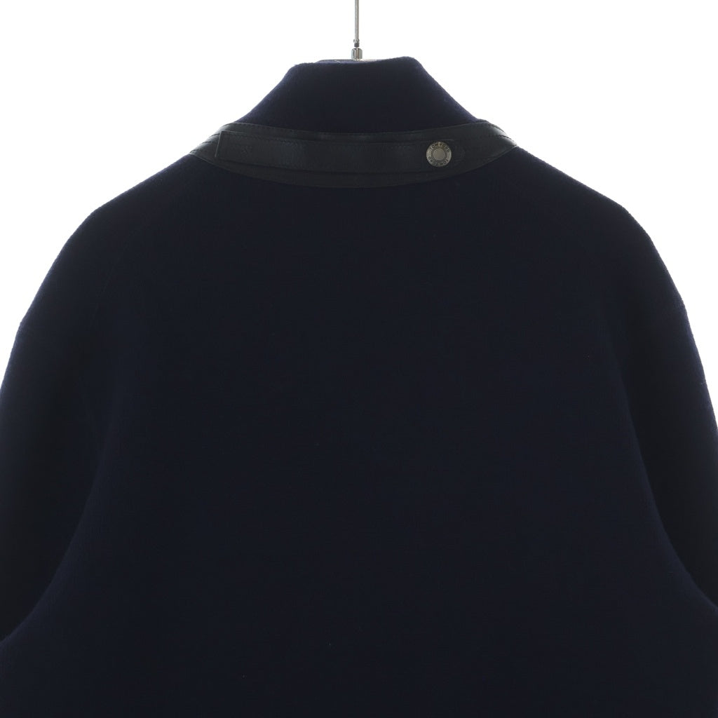 TOM FORD(トムフォード) ボタンアップ ウールニット ブルゾン ネイビー BVM84 TFK154