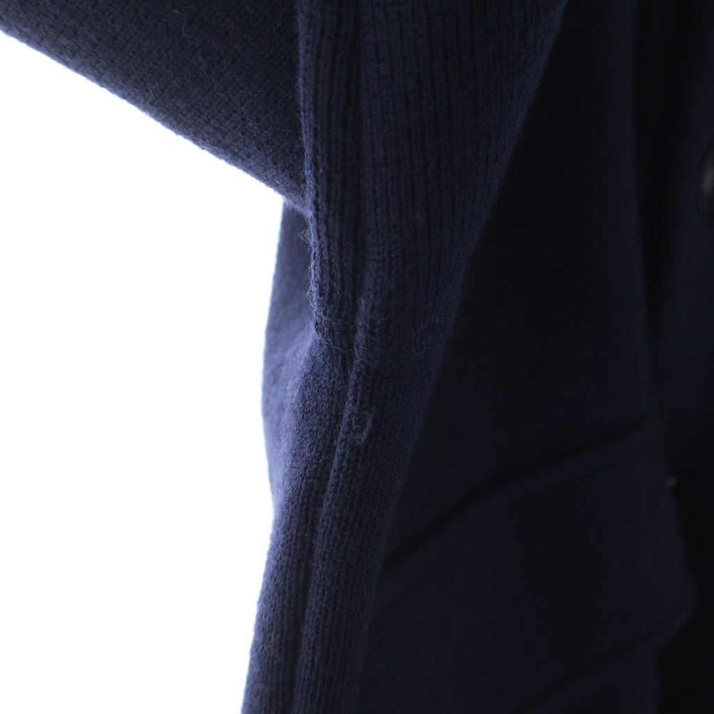 TOM FORD(トムフォード) ボタンアップ ウールニット ブルゾン ネイビー BVM84 TFK154
