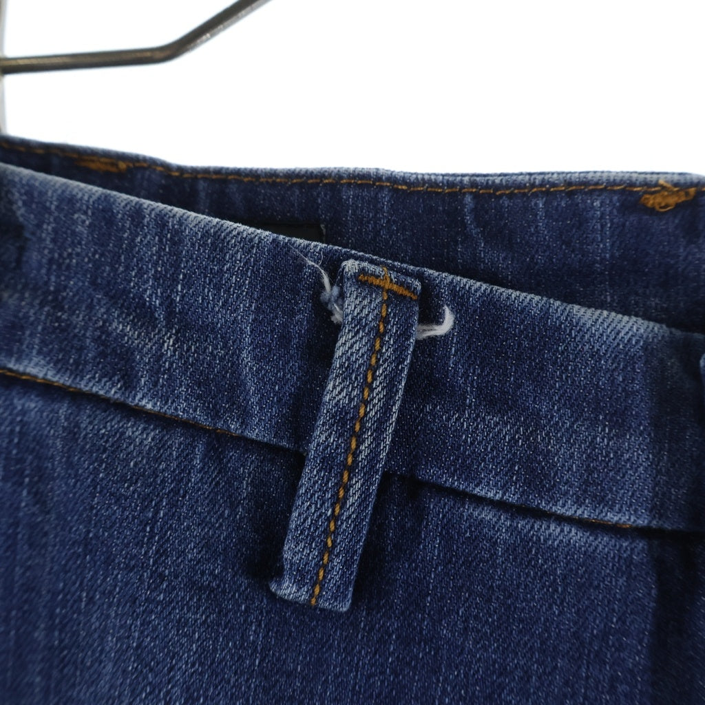 NO BRAND(ノーブランド) Cesare Attolini(チェーザレアットーニ)ウォッシュ加工 ストレート デニムパンツ インディゴ