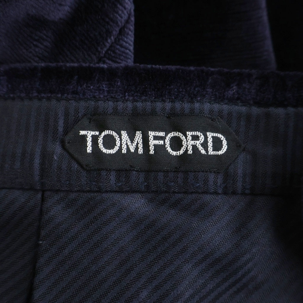 TOM FORD(トムフォード) ベロア スラックスパンツ トラウザー 610049