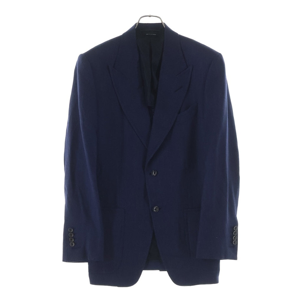 TOM FORD(トムフォード) カシミア シングルテーラードジャケット ネイビー 15DD40