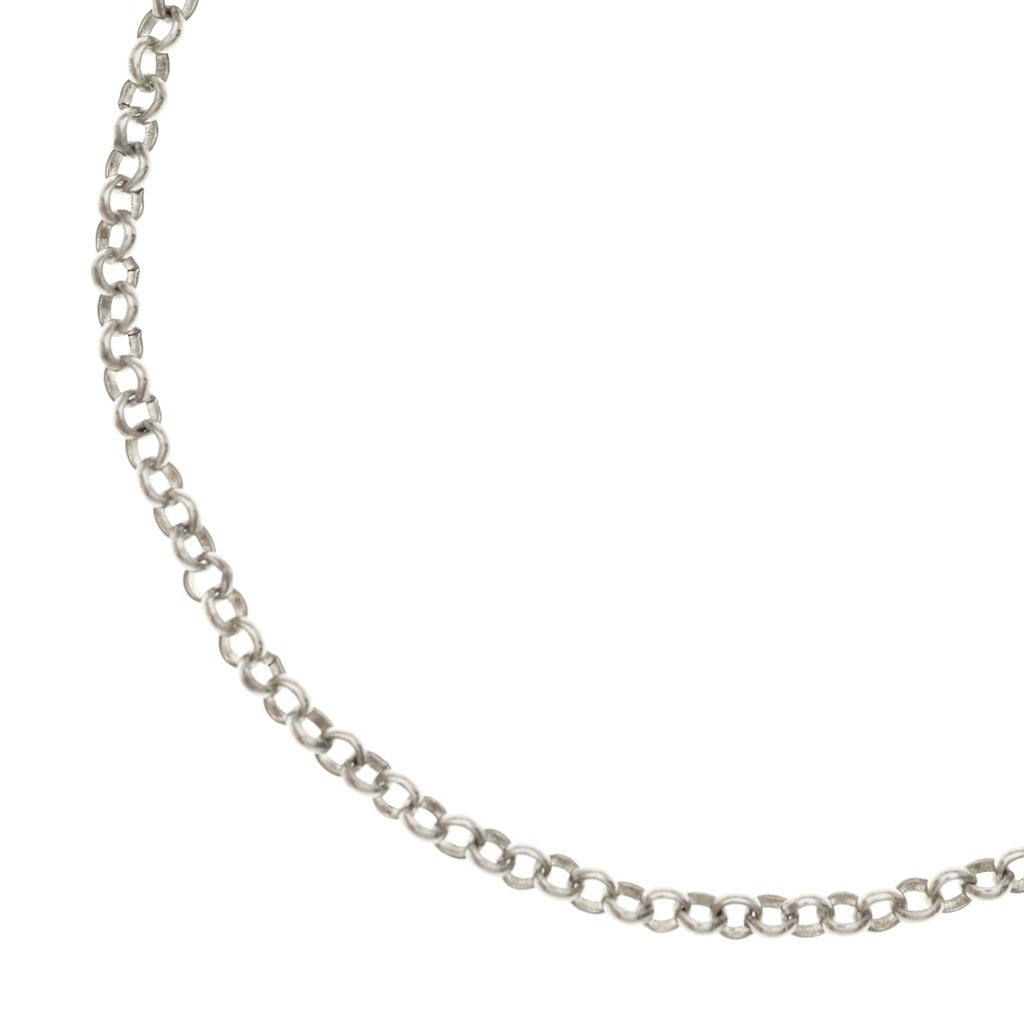 CHROME HEARTS(クロムハーツ) NECKCHAIN R18 ロールチェーンネックレス 18inch シルバー BCA083