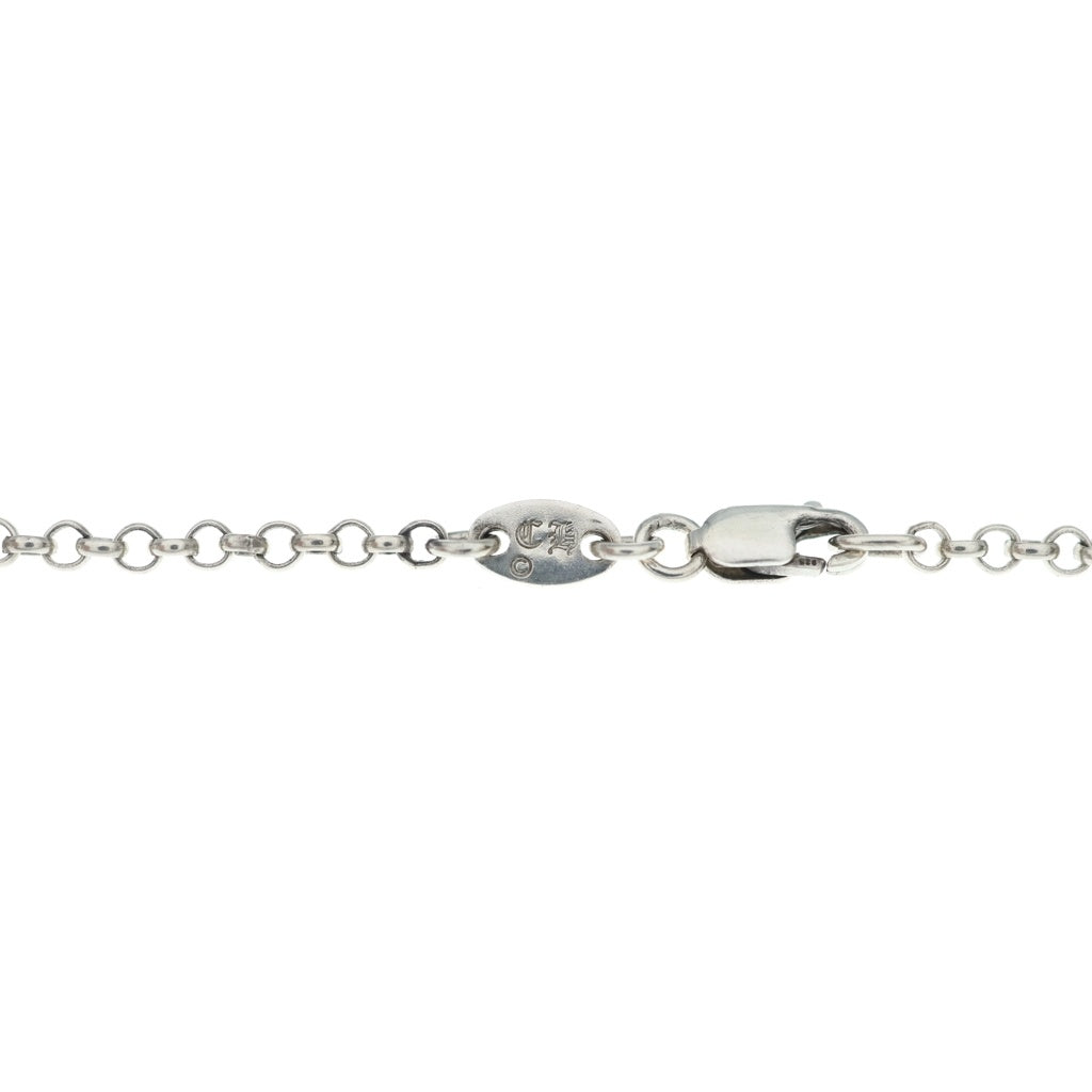 CHROME HEARTS(クロムハーツ) NECKCHAIN R18 ロールチェーンネックレス 18inch シルバー BCA083