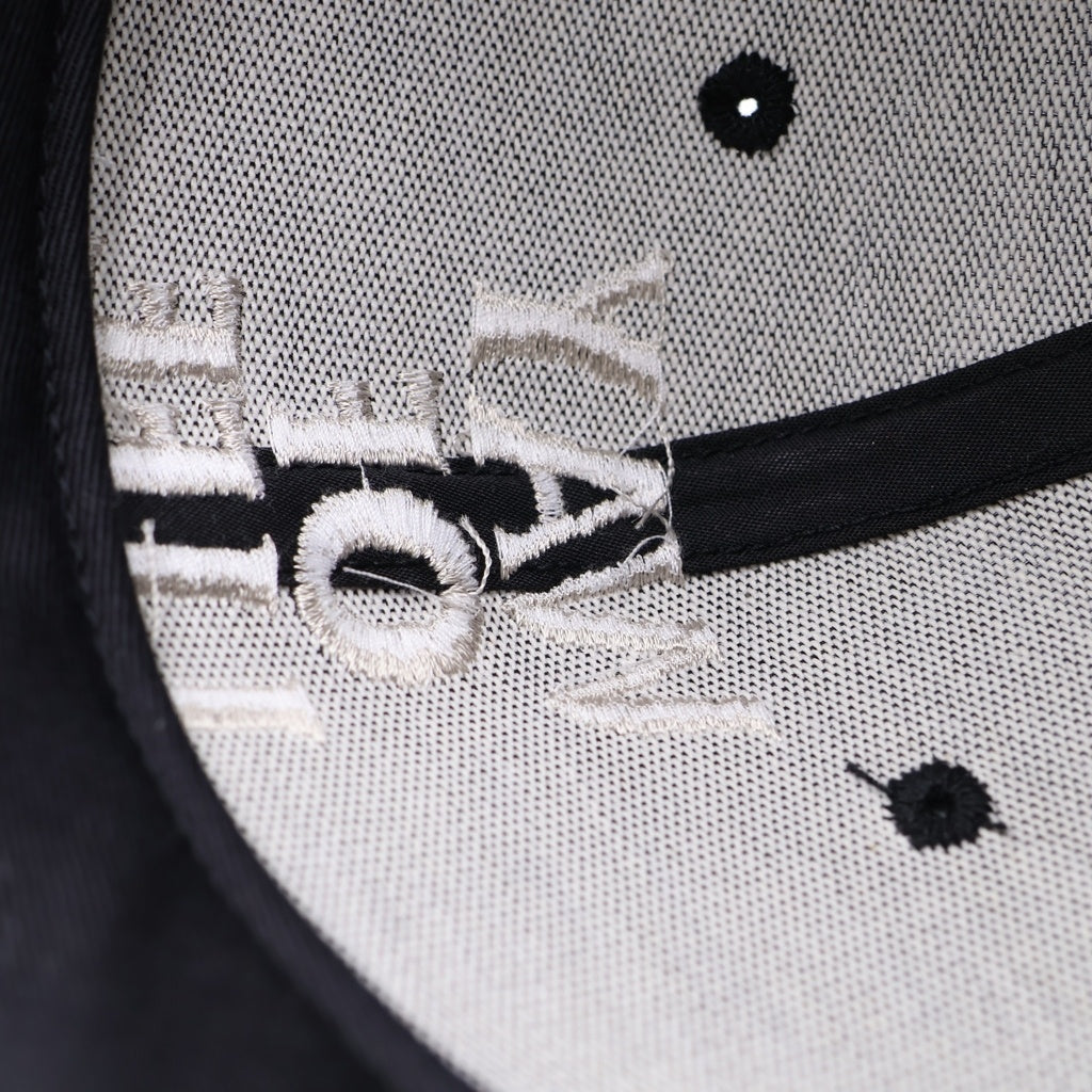 RATS(ラッツ) EMBROIDERY CAP エンブロイダリー刺繍ロゴ ベースボールキャップ 帽子 ブラック 22SPA-1201